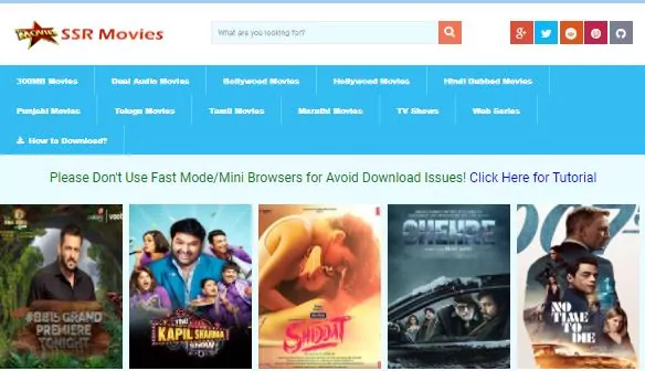 Ssrmovies 2021 Bollywood, Hollywood dual audio full movie download 720p